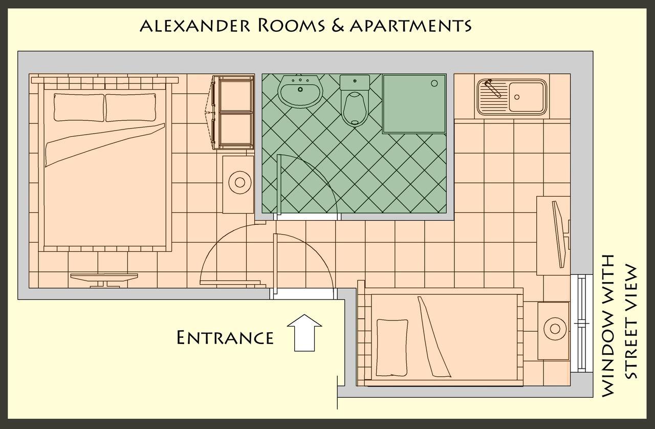 Alexander Rooms & Apartments Igoumenitsa Quarto foto