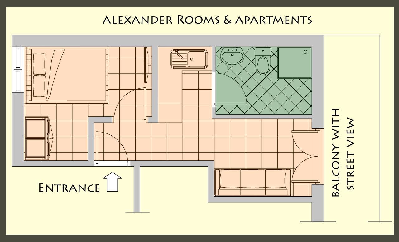 Alexander Rooms & Apartments Igoumenitsa Quarto foto