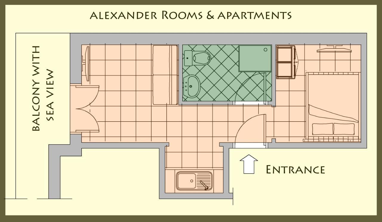 Alexander Rooms & Apartments Igoumenitsa Quarto foto